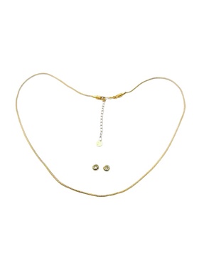 铜质蛇骨链短项链可拆直接穿珠