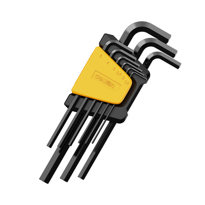 得力内六角扳手套装六边形螺丝刀