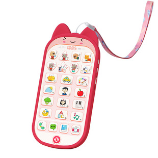 会说话的汤姆猫智能手机仿真触屏电话机宝宝学话早教益智儿童玩具
