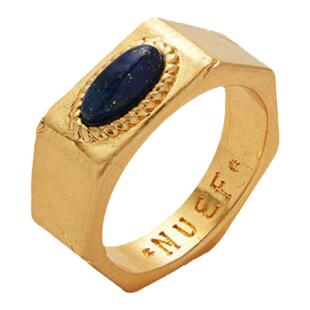 Nuef “ Riche comme Priam ”系列 古罗马复古天然宝石方戒