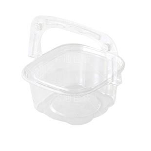 儿童手提花篮蛋糕包装盒透明豆乳千层提拉米苏冰粉打包盒子纯手工