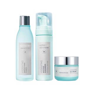 安利雅姿保湿平衡焕活紧致方案套装焕白眼霜乳霜洁面乳柔肤精粹水