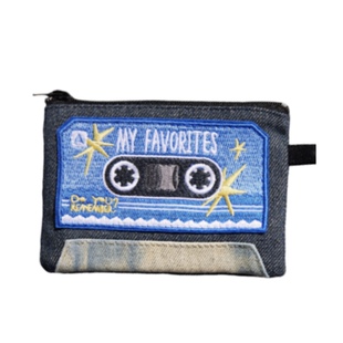 三号黑店 机器人之梦联名款 原创设计刺绣布艺耳机包零钱包钥匙包