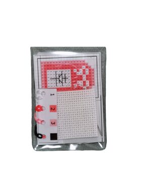 迷你十字绣娃屋六分道具可绣