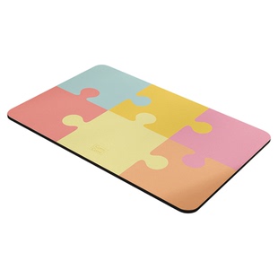 ComiComi拼图浴室吸水地垫卫生间门口踩脚垫防滑垫子家用门垫