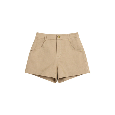 pusumede高腰a字短裤包臀休闲裤