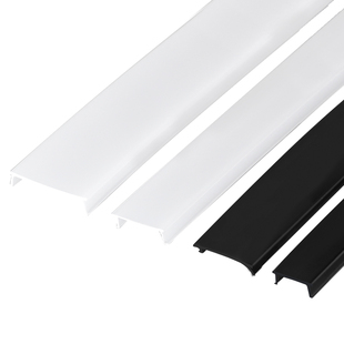 led线形灯盖板乳白灯带罩pc灯罩线条灯罩薄款盖板加长柔灯条灯