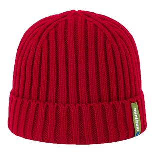 迷你巴拉巴拉儿童毛线帽男女童宝宝螺纹纯色简约瓜皮帽子秋冬款