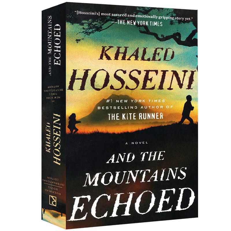 预售英文原版群山回唱And the Mountains Echoed 追风筝的人The Kite Runner作者胡塞尼三部曲作品儿童英语提升书课外阅读精选