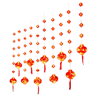 户外防水大红灯笼家用过年灯笼挂饰新年装饰门口阳台春节布置窗户