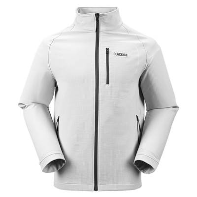 黑冰户外防风保暖立领软壳衣