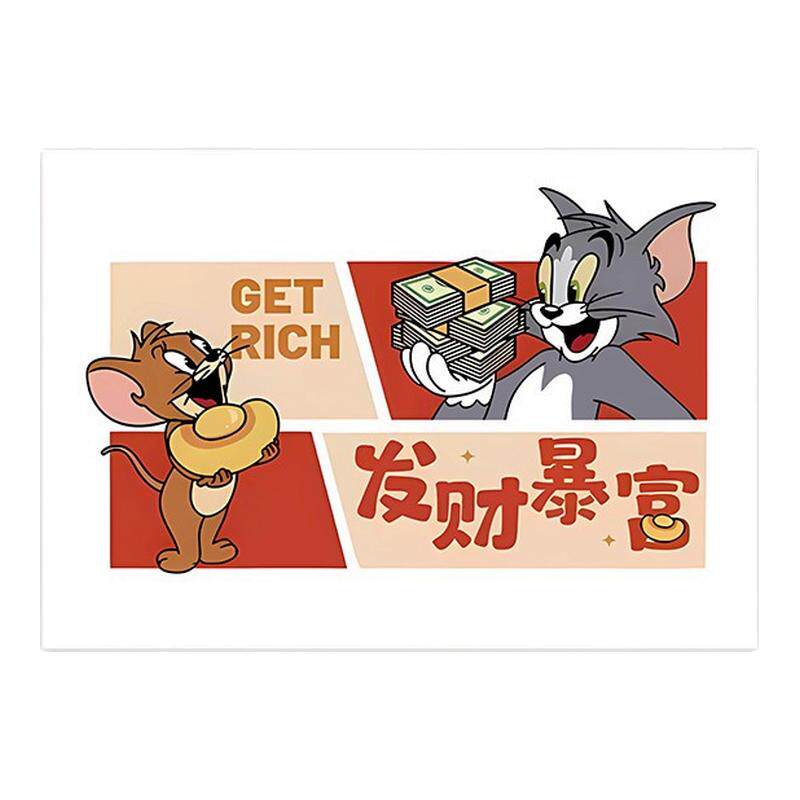 猫和老鼠创意电表箱自粘