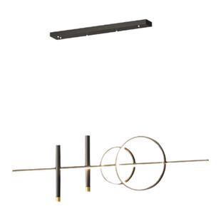 长条现代简约餐厅灯吊灯新款轻奢创意个性艺术饭厅餐桌吧台灯灯具