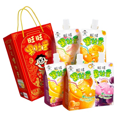 旺旺果粒多礼盒果汁饮料下午茶