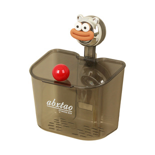 厨房葱姜蒜收纳筐置物架挂篮卫生间墙上塑料收纳盒收纳篮神器壁挂