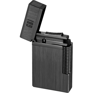 朗声打火机送男生防爆耐用黄铜创意高颜值钢音新型火机可循环充气