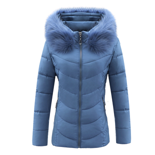 中老年女装冬装外套厚40-50岁妈妈装棉衣修身短款棉服中年人棉袄