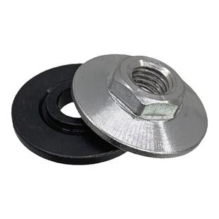 磨光机改装压板夹板螺母改装六角压板手磨机螺帽压盖大角磨机配件