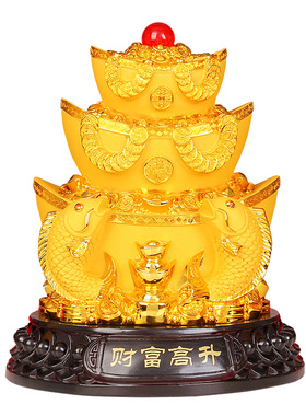 聚宝盆元宝摆件代代招财装饰礼品