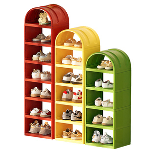 也雅儿童鞋架宝宝专用简易鞋柜小型家用玄关家门口多层鞋子收纳架
