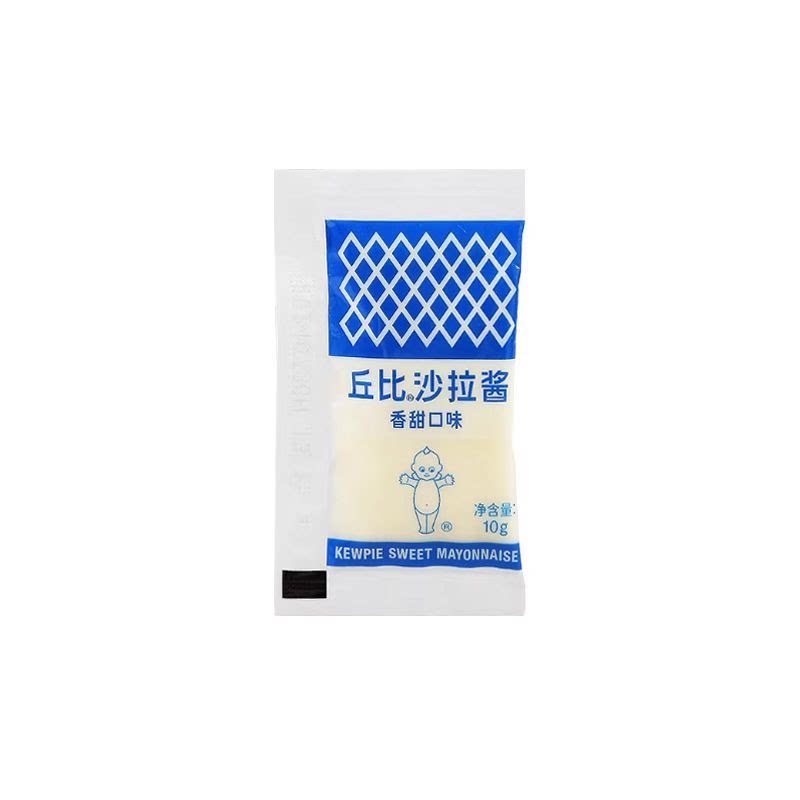 丘比香甜口味沙拉酱10g小包水果蔬菜汉堡三明治沙拉寿司料理食材