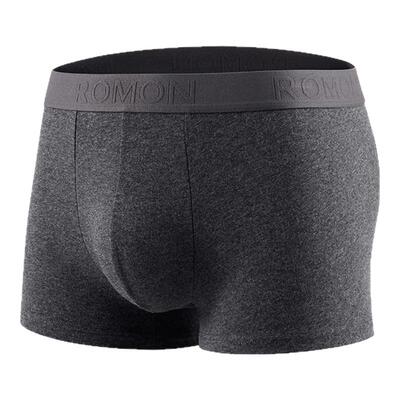 罗蒙男士内裤男款纯棉短裤抗菌四角裤2025新款正品高档透气平角裤