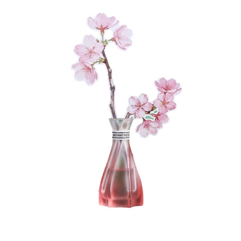 樱花香薰精油酒店房间家用摆件