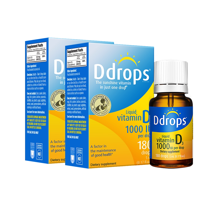 Ddrops滴卓思成人维生素VD3滴剂