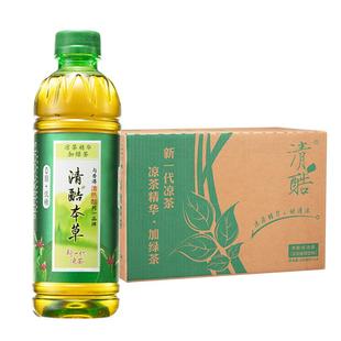 清酷草本植物饮料绿茶味350ml*6瓶凉茶精华含菊花金银花蜂蜜柠檬