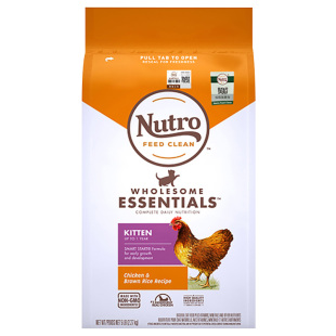 美国进口Nutro美士猫粮成猫/幼猫试吃装三文鱼鸡肉40/80/500g散装