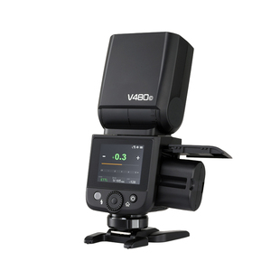 【旗舰新品】Godox 神牛V480 相机闪光灯 机顶TTL高速同步 适用于佳能尼康索尼富士微单外置锂电池热靴灯