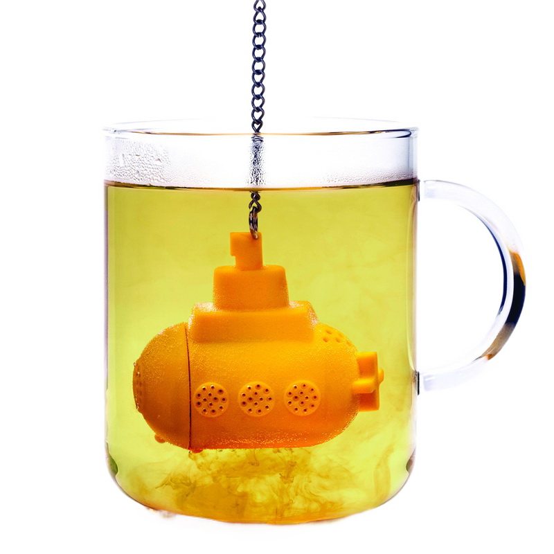 OTOTO潜艇泡茶器滤茶器泡茶球创意茶具Tea Sub硅胶食品级