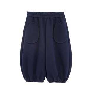 砚台家童装男童A类藏青色卫裤2026春款裤子宝宝休闲裤儿童运动裤
