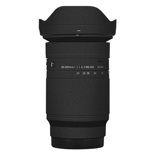 漫步驴适用于适马索尼E口20-200F3.5-6.3改色膜贴膜20200保护贴纸