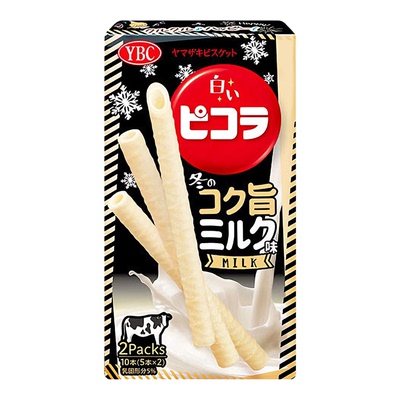 日本YBC白之Pikora牛奶味脆卷