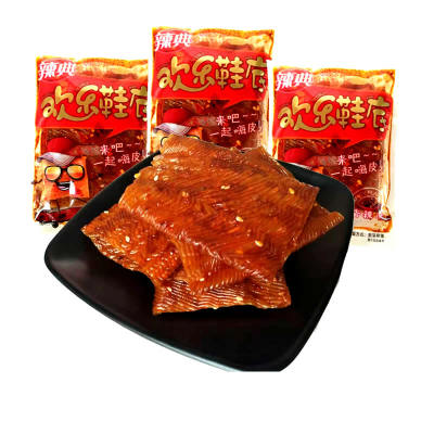 欢乐鞋底500g网红儿时经典豆筋