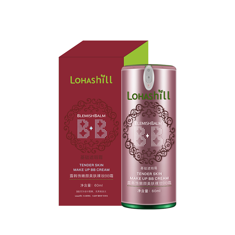 Lohashill/露韩饰嫩颜美肤裸妆BB霜遮瑕底妆60mL