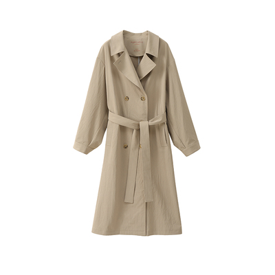 popchrio法式高级感中长款风衣