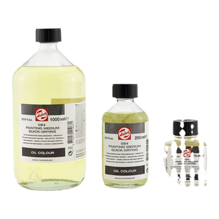 Talens泰伦斯油画调色油083油画三合油 蒸馏 节油 032油画用稀释剂 油画快干媒介084速干调色油