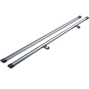 挂轴杆海报吊旗杆卷画轴悬挂铝合金展会橱窗吊挂夹天花广告牌支架