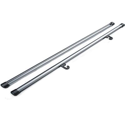 铝合金海报夹挂画轴悬挂吊顶展架