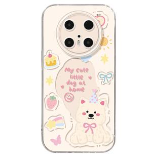 适用华为mate80pro手机壳女款mate70保护套硅胶40epro全包防摔50por软壳RS透明m60潮meta可爱pro+西高地新款