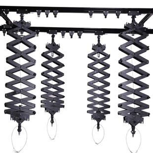 摄影棚天花路轨吊顶吊臂轨道恒力铰链演直播室布光摄影灯架伸缩仪