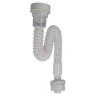 小便斗下水配件PVC小便池排水管下水软管接头小便器S弯下水管