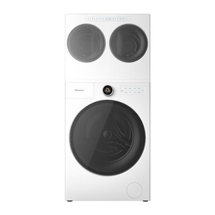 海信棉花糖Ultra全家筒一机三筒洗衣机三桶活水分区洗烘套装E6Q