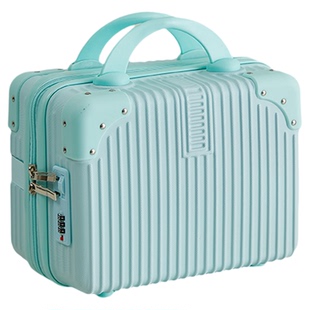 手提14英寸行李箱旅行可挂登机箱16女小型密码便携洗漱收纳化妆包