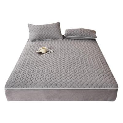 A类牛奶绒床笠珊瑚绒加厚床罩冬