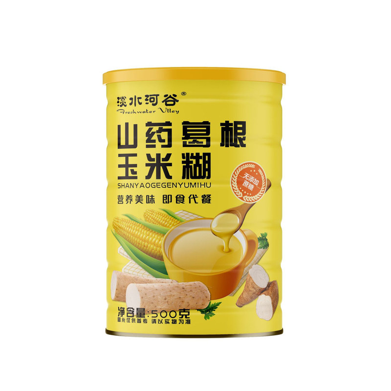 山药葛根玉米糊无添加蔗糖健康养生食品淡水河谷官方正品