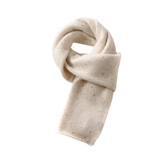 康赛妮100%纯山羊绒男女高档围巾已质检保暖情侣粗针加厚短款围脖