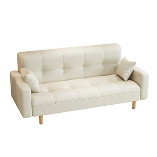 沙发客厅2025新款小户型布艺沙发单双人出租房卧室沙发床折叠两用